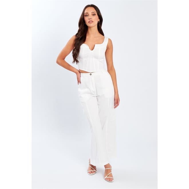 Wide Leg Cargo Pants