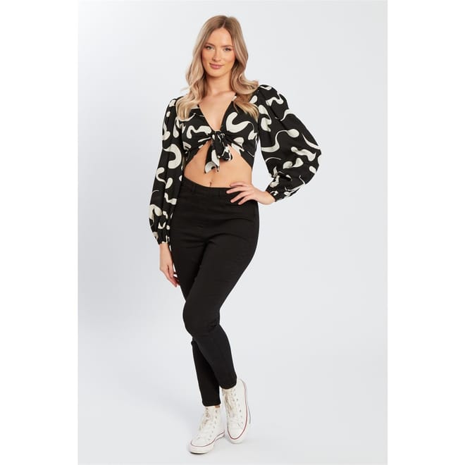 Jog Pantng Elong Sleeve T-Shirtc Wst