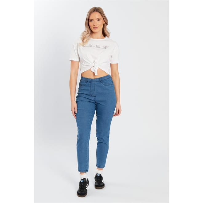 Jog Pantng Elong Sleeve T-Shirtc Wst
