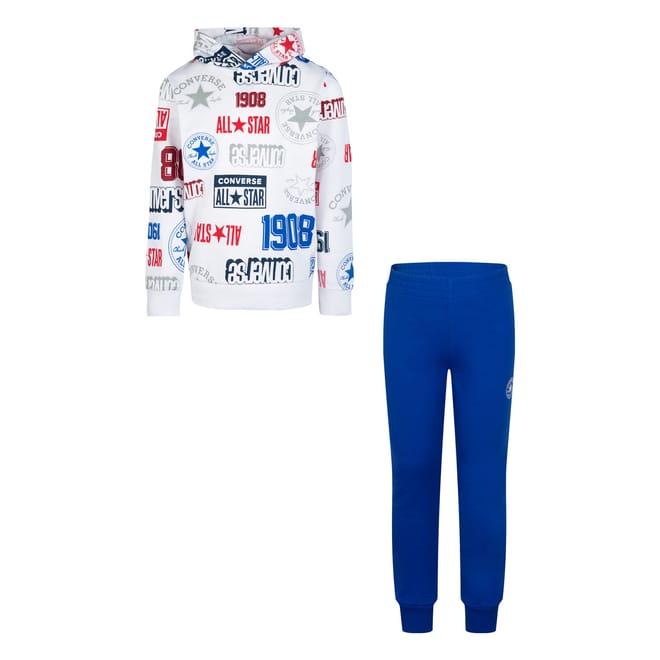 Juniors Logo Allover Print Set