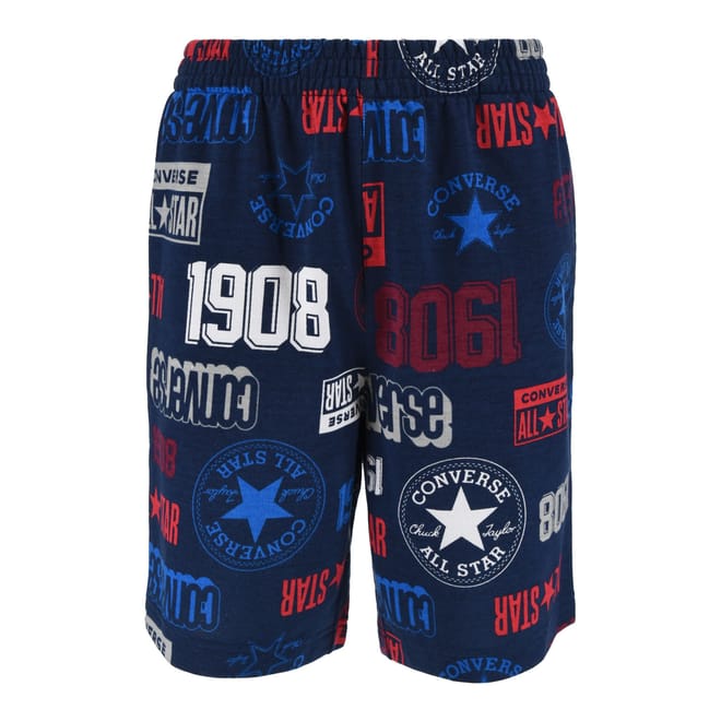 Juniors Logo Allover Print Shorts
