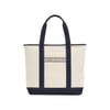 Summer Canvasas Color Block Tote