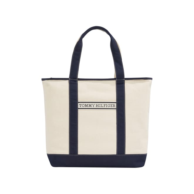 Summer Canvasas Color Block Tote