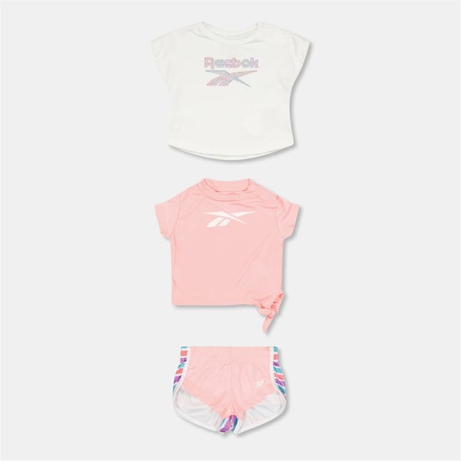 Crew Neck Short Sleeve T-Shirt and Short Set