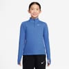Older Girls Dri Fit Long Sleeve Half Zip