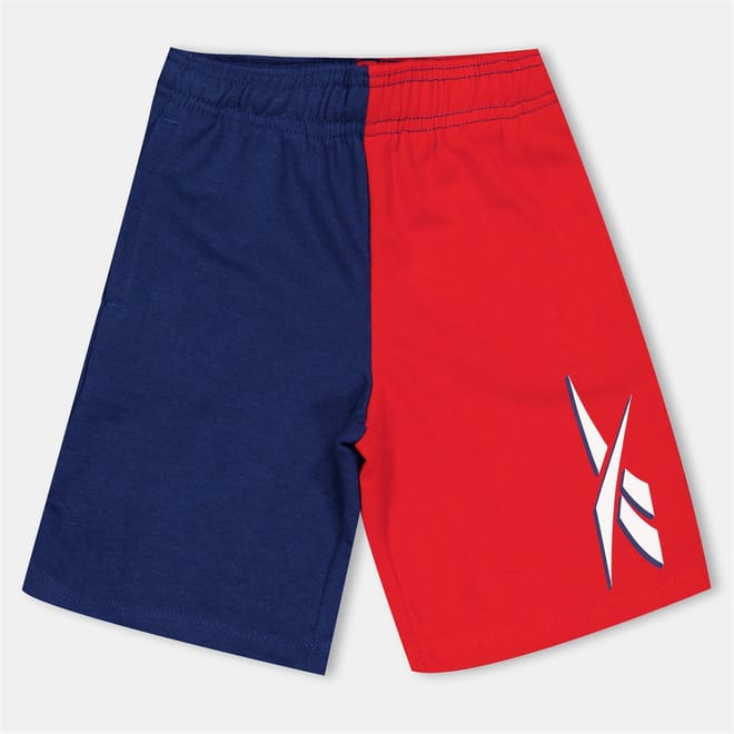 Vertical Bermuda Shorts with Elasticated Waistband