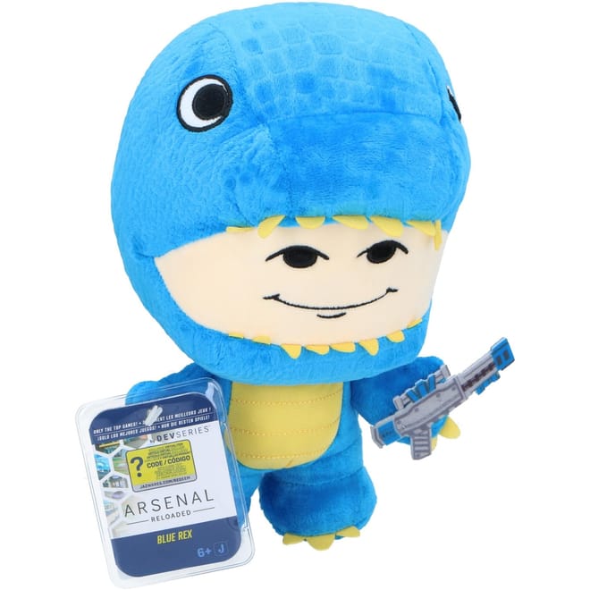 Plush Blue Rex