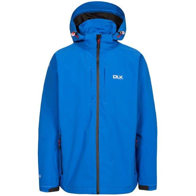 Kumar Hooded Solid Patterned Zipped Pocket Rain Jacket