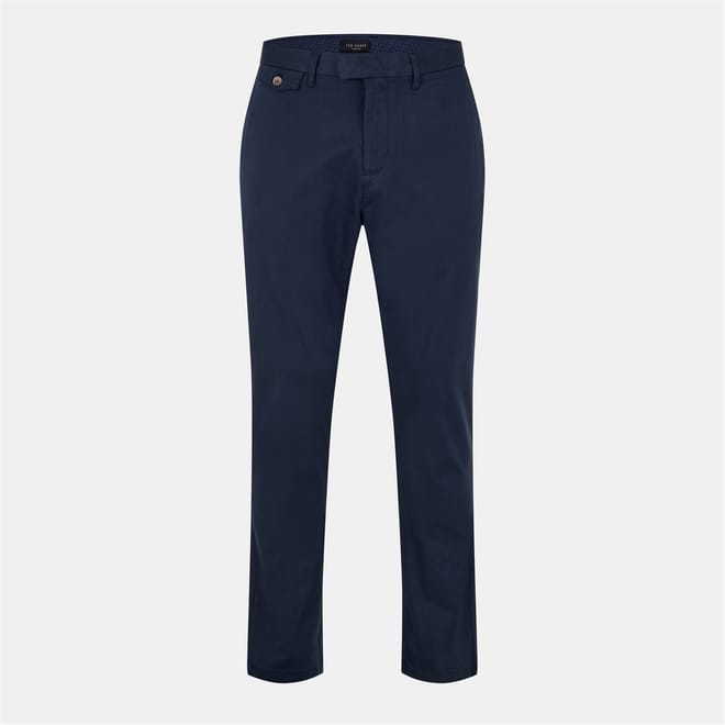 Haydae Solid Patterned Straight Chinos