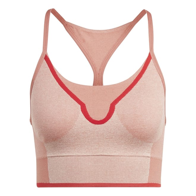 Cropped Spaghetti Strap Sports Bra