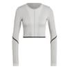 Cropped Slim Fit Long Sleeve T-Shirt