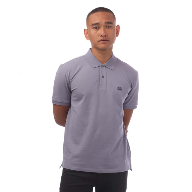 Stretch Piquet Logo Polo Shirt