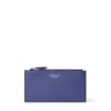 London Molly Zip Top Leather Card Pouch