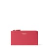 London Molly Zip Top Leather Card Pouch