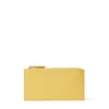 London Molly Zip Top Leather Card Pouch