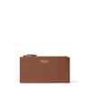 London Molly Zip Top Leather Card Pouch