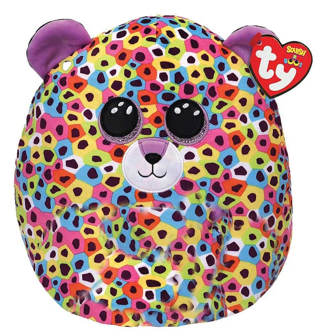 Squish A Boo 10 Inch   Giselle Leopard