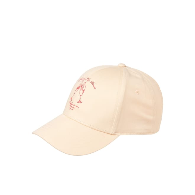 Jaccheers Lettering Curved Brim Dad Cap