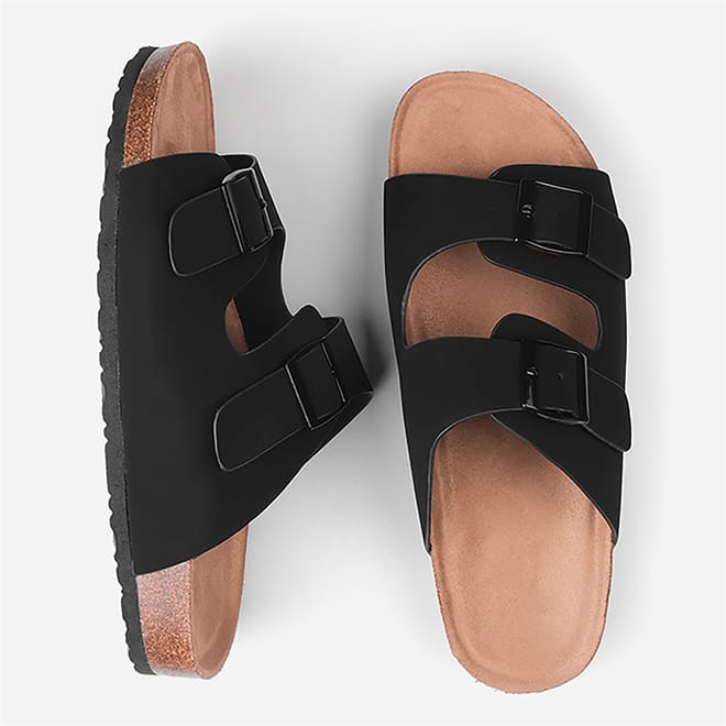 Willow Open Toe Flatform Slide Sandals