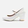 Block Heel Round Toe Mary Janes