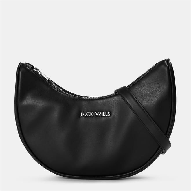 Structured Hobo Handbag with Detachable Strap