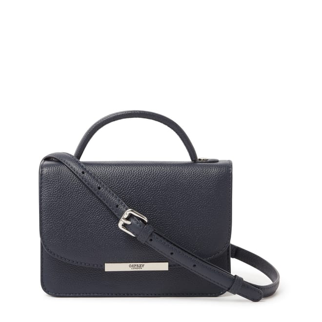 London Molly Leather Top Handle Bag