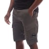 Stretch Sateen Cargo Shorts
