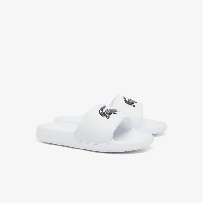 Junior Crocodile Print Flatform Slides