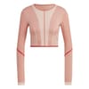 Cropped Slim Fit Long Sleeve T-Shirt