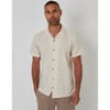 Regular Fit Short Sleeve Point Collar Shirt