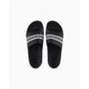 Logo Print Open Toe Flatform Slides