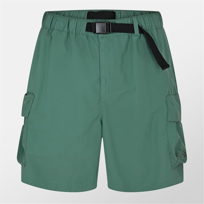 Cargo Pocket Duck Green Bermuda Shorts