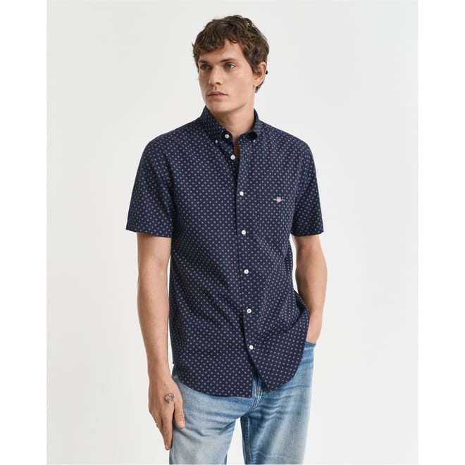 Regular Fit Button Down Collar Shirt