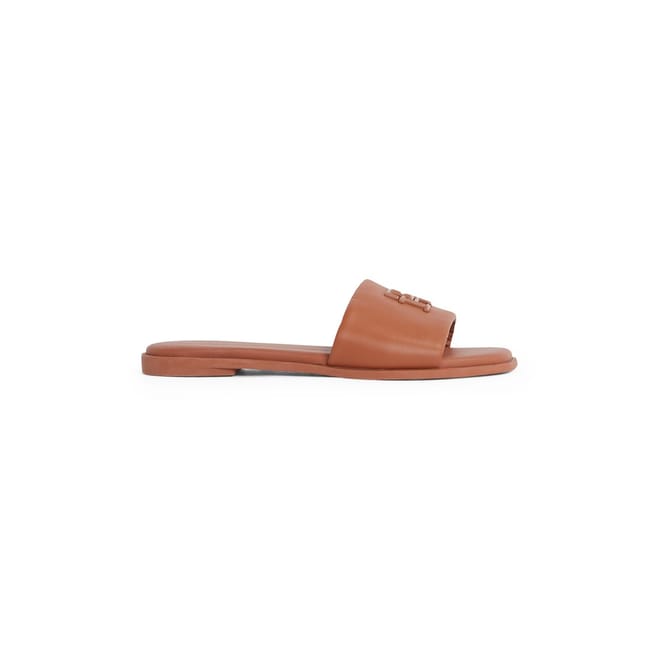 Th Logo Hardware Leather Mule
