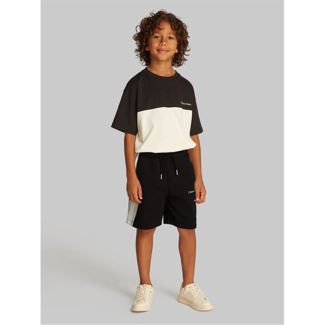 Block Relaxed Shorts