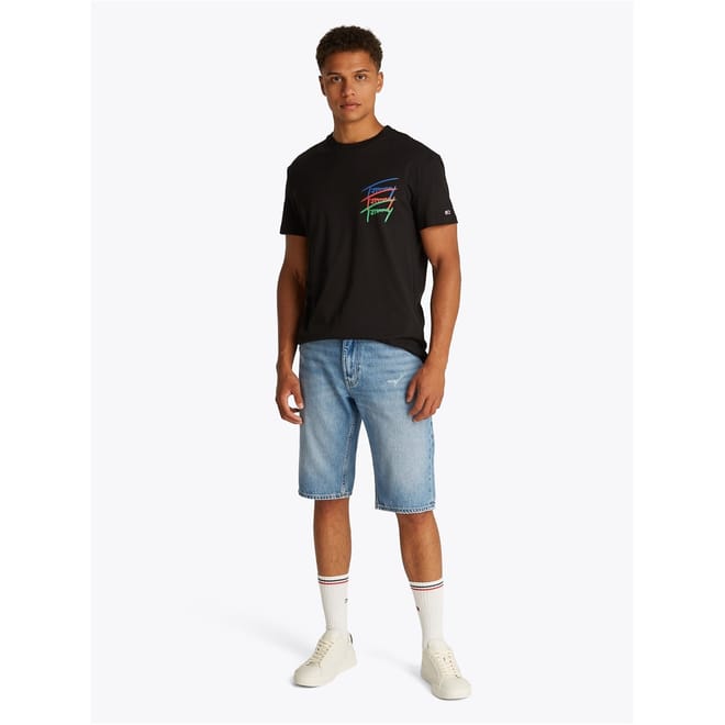 Reg Twisted Signtr Tee Ext