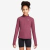 Older Girls Dri Fit Long Sleeve Half Zip