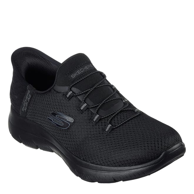 Mesh Bungee Air Cooled Slip Ins Flat Heel Trainers