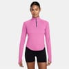 Womens Pacer Long Sleeve 1 2 Zip Running Top