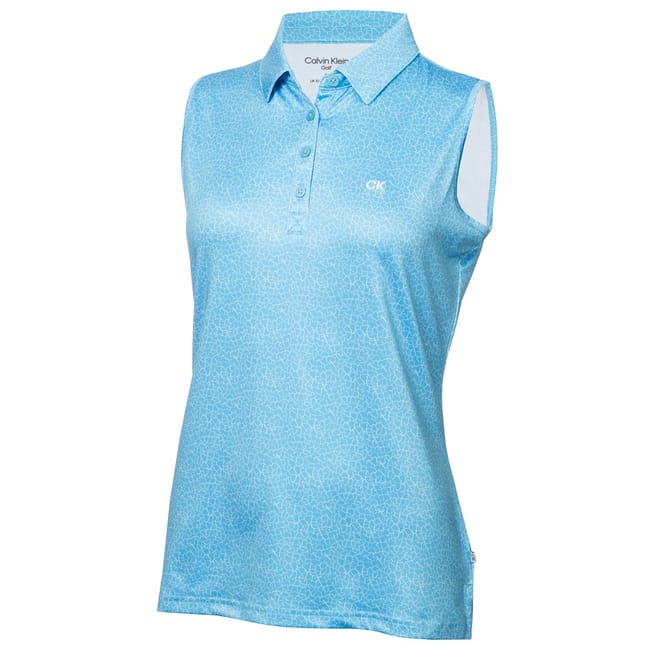 Regular Fit Sleeveless Polo Tank