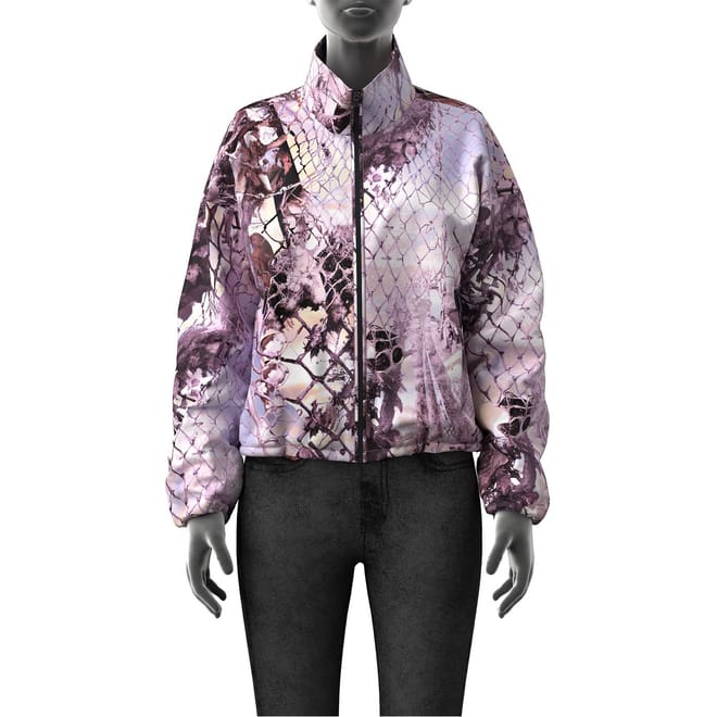 G-Windor-N1 Snakeskin Windbreaker