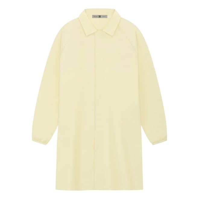 Solid Patterned Snap Button Over Coat