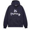 Infil Combo Hooded Sweatshirt Jacket with Large Genie Graphic Print