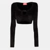 Cheryl Chain Cropped Slim Fit Sweater