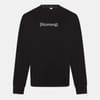 Regular Fit Lettering Crew Neck Sweatshirt