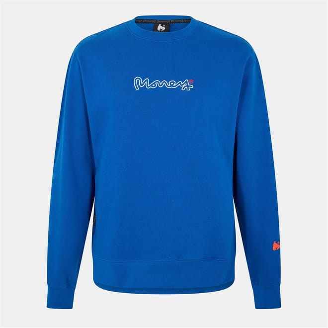 Drop Sig Printed Logo Crew Neck Sweatshirt