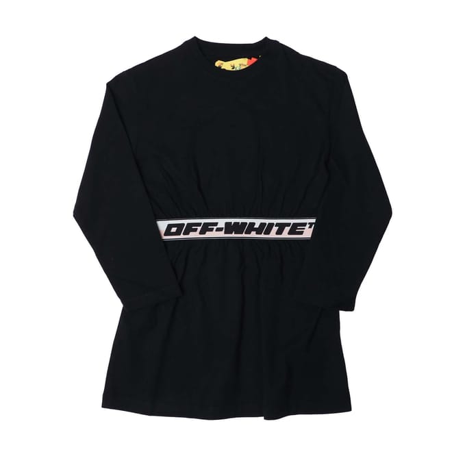 Juniors Logo Band Long Sleeve Dress