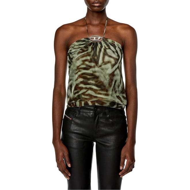 Slim Fit Halter Neck Spaghetti Straps Tank