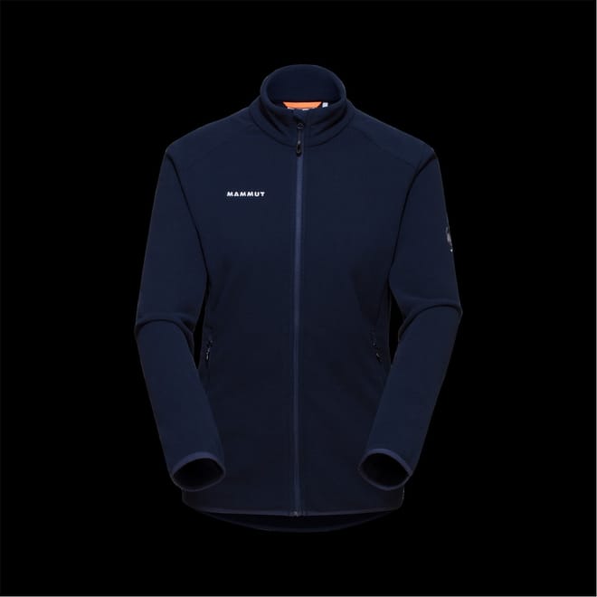 Innom Solid Patterned Full Zipper Ribbed Cuff Jacket