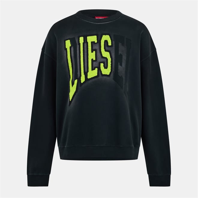 Boxt N6 Embroidered Lettering Sweatshirt